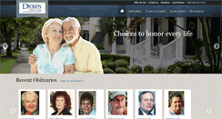 Desktop Screenshot of dickenfuneralhome.com